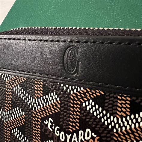 goyard matignon mini zip wallet|saïgon mini wallet.